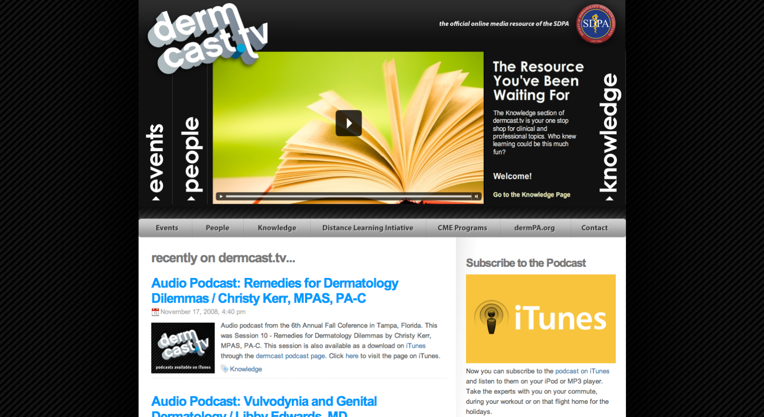 Welcome to dermcast.tv