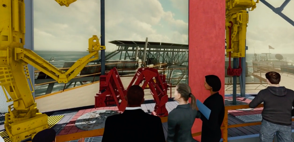 A Fly Through of the Wiess Energy Hall